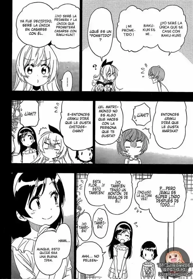 Nisekoi capítulo 221, página 2