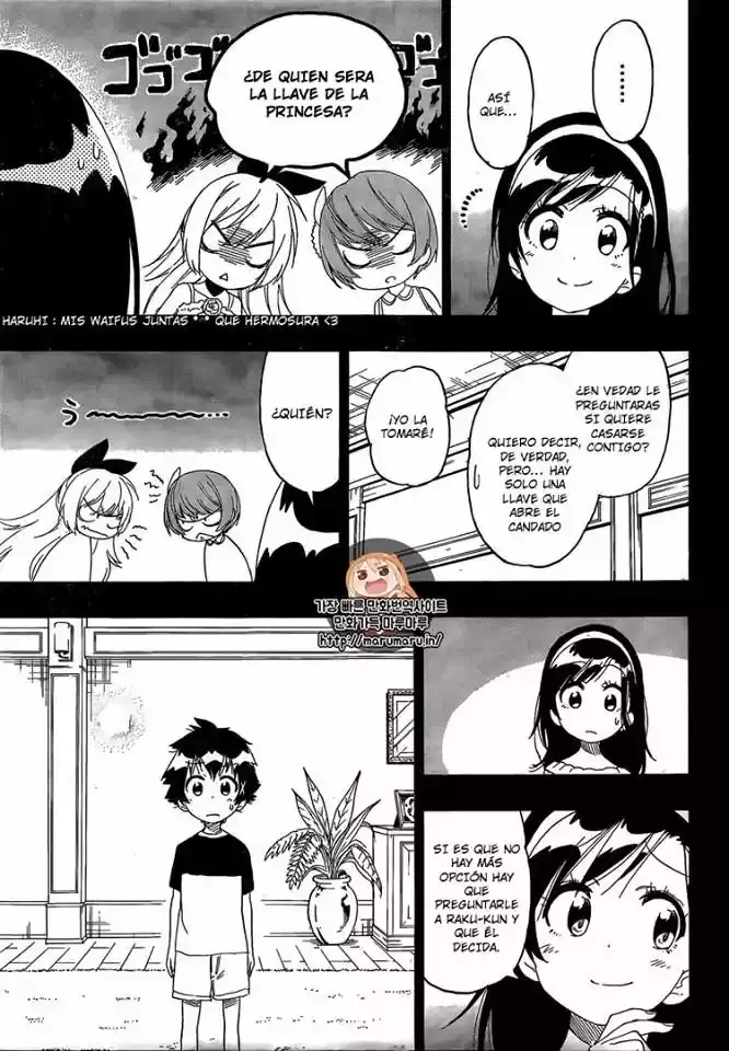 Nisekoi capítulo 221, página 5