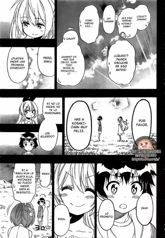 Nisekoi capítulo 221, página 15