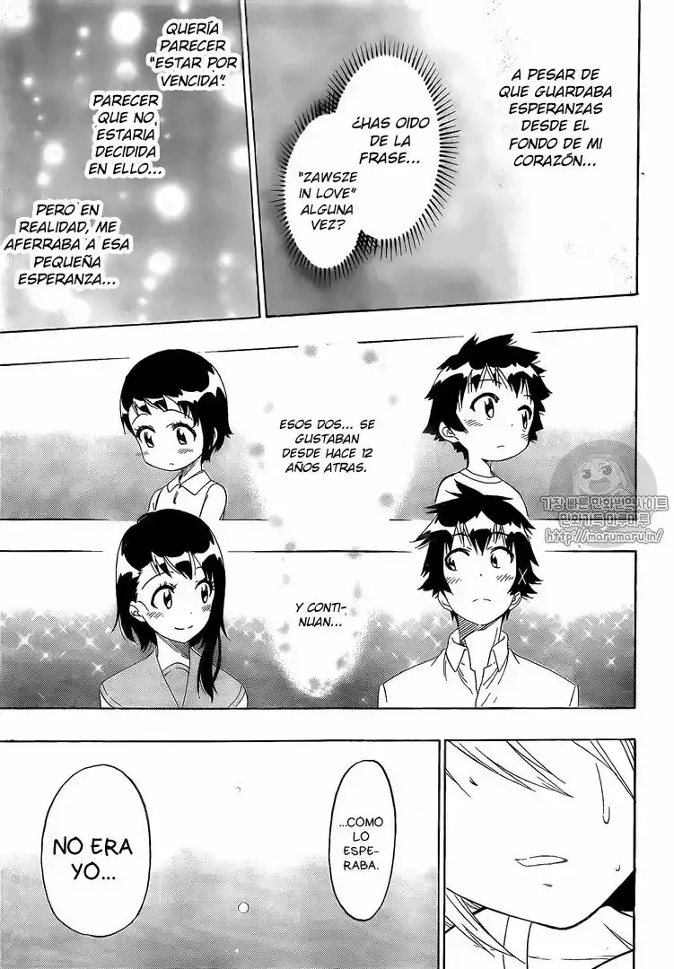 Nisekoi capítulo 222, página 10