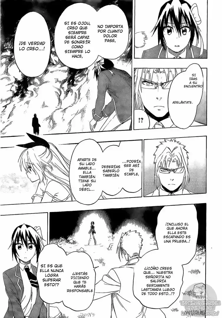 Nisekoi capítulo 222, página 16