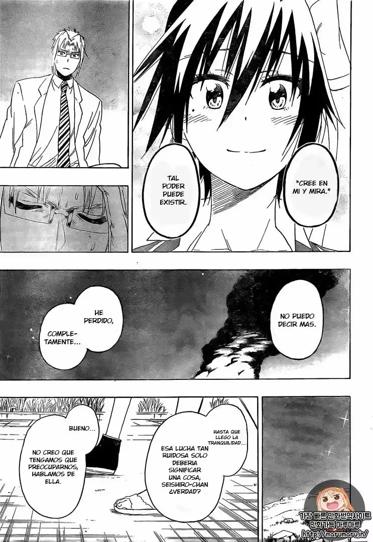 Nisekoi capítulo 223, página 10
