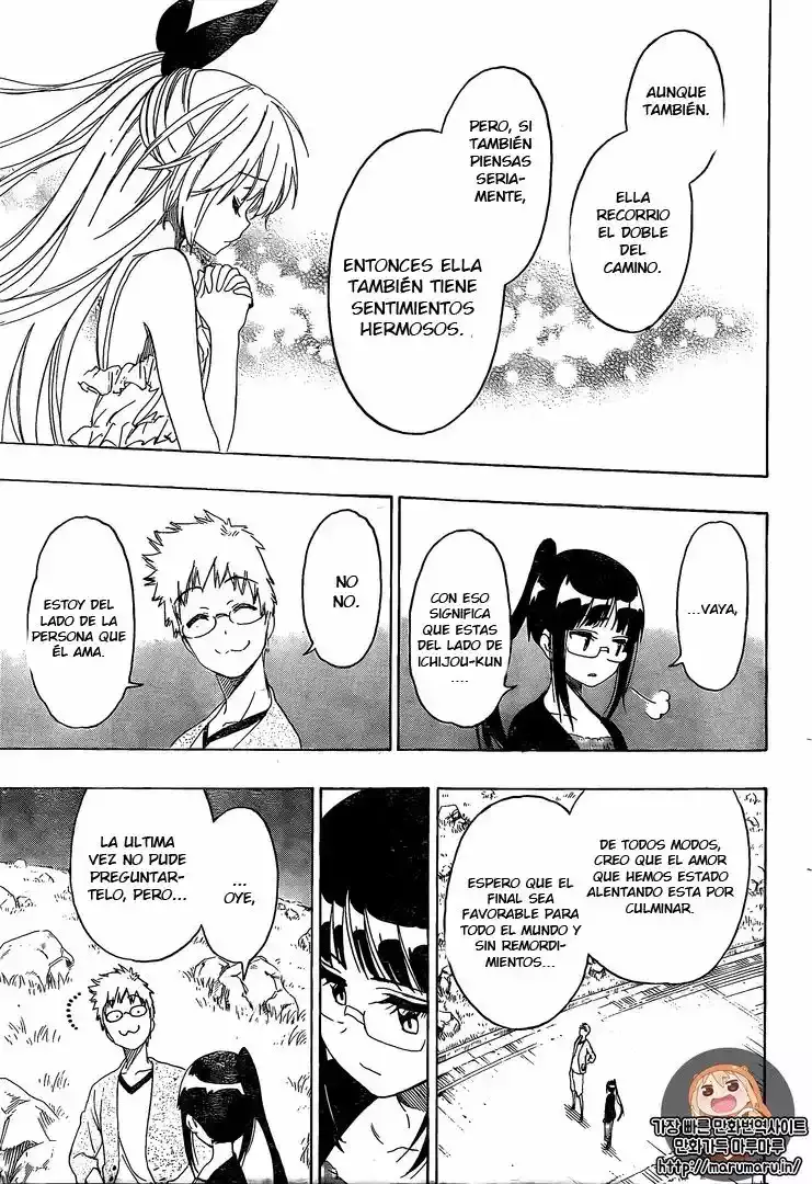 Nisekoi capítulo 223, página 14