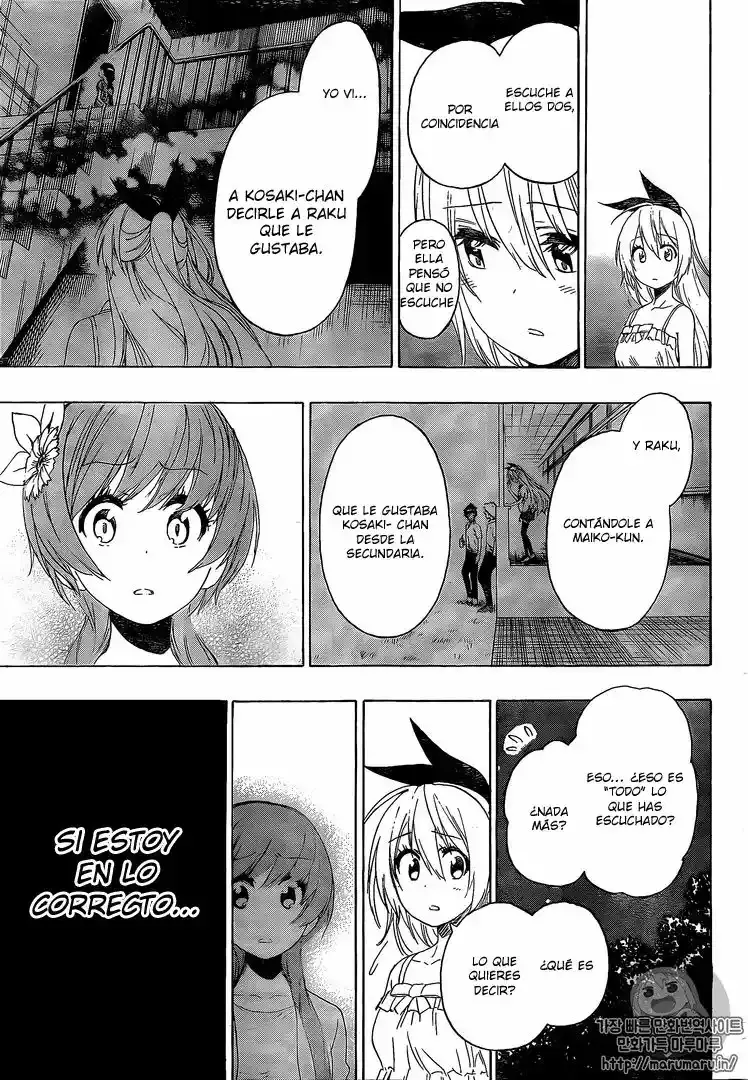 Nisekoi capítulo 224, página 8