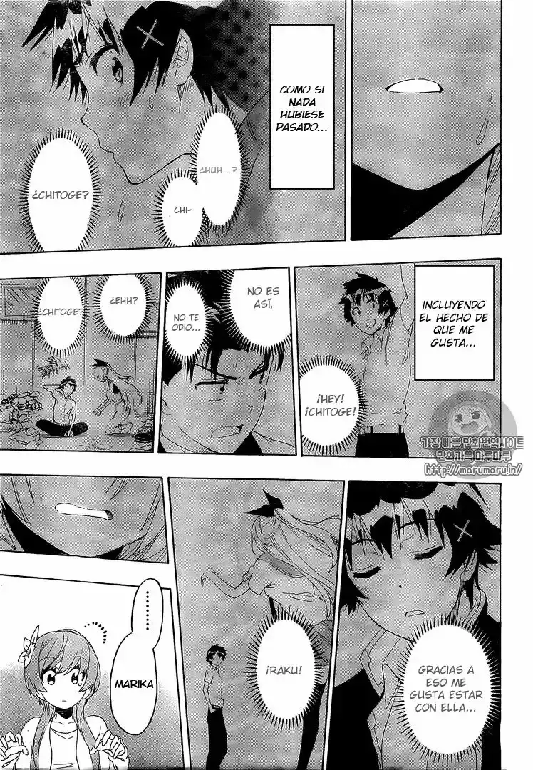 Nisekoi capítulo 224, página 14