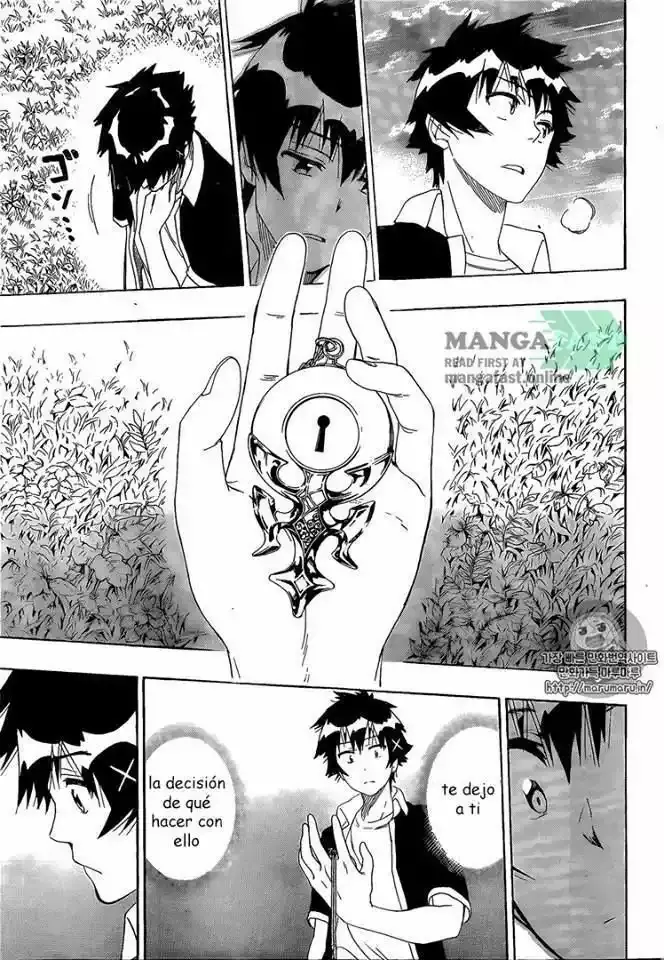 Nisekoi capítulo 226, página 8