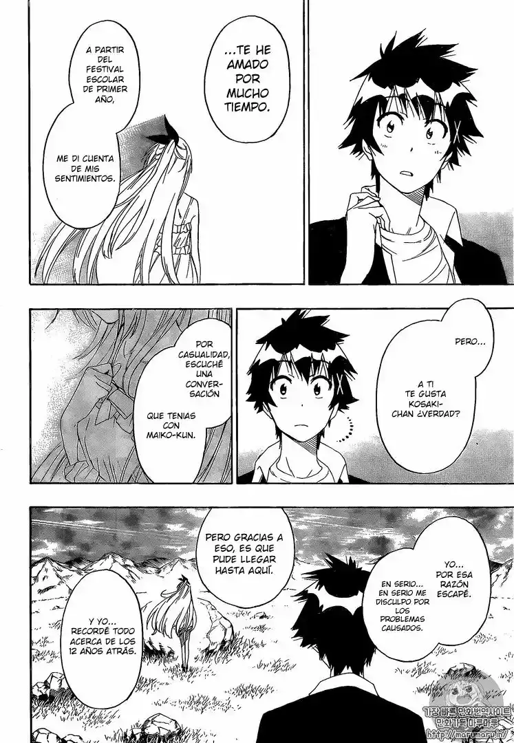 Nisekoi capítulo 227, página 5