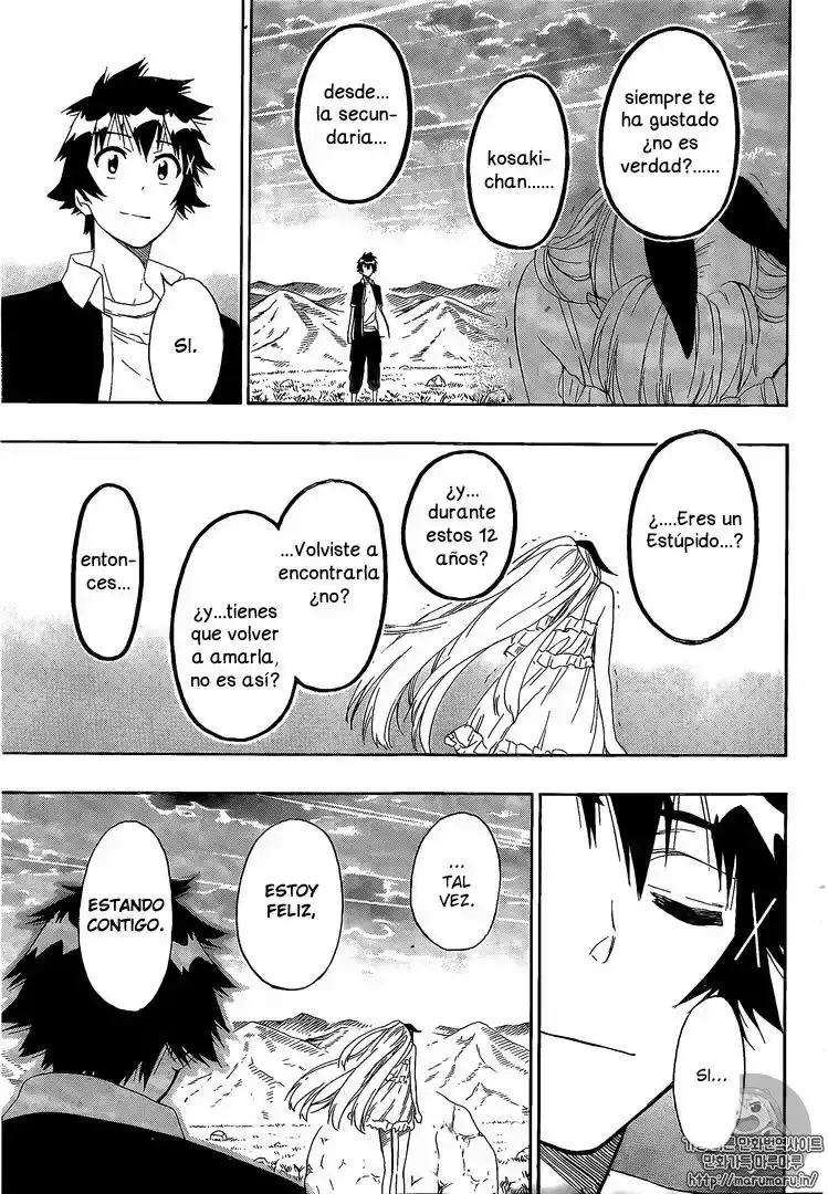 Nisekoi capítulo 227, página 12