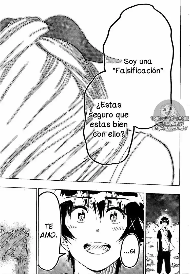 Nisekoi capítulo 227, página 16