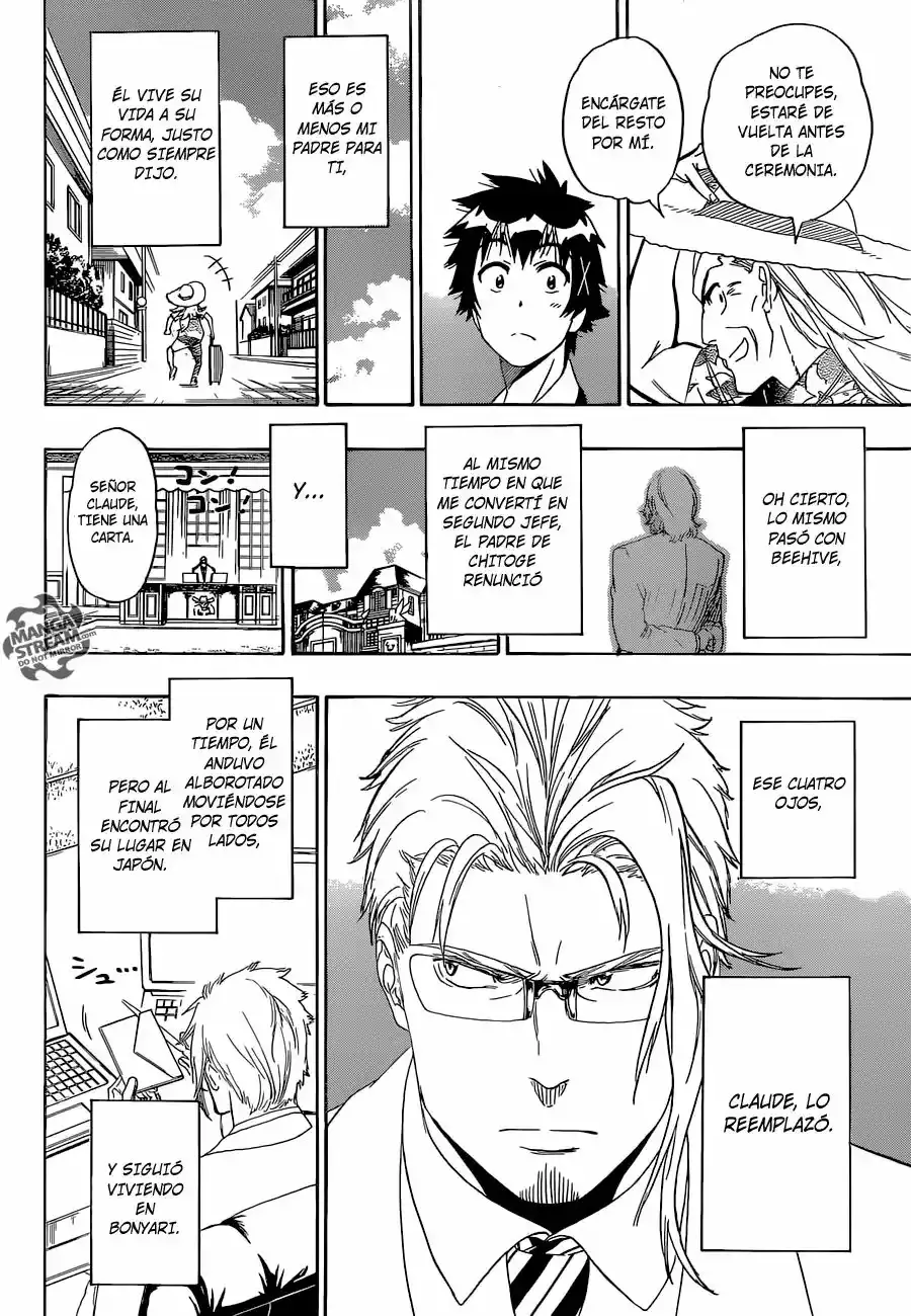 Nisekoi capítulo 229, página 8