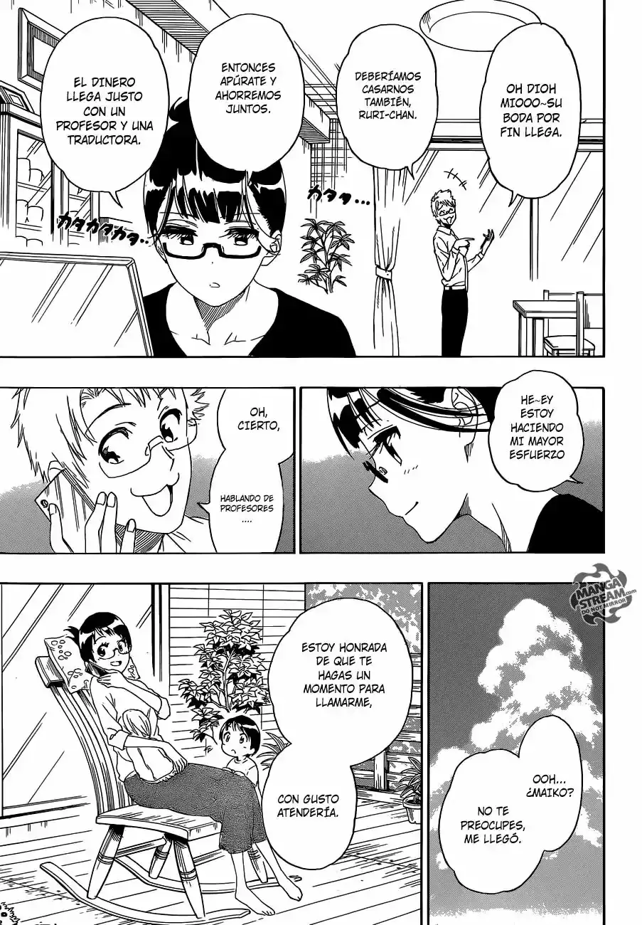 Nisekoi capítulo 229, página 11