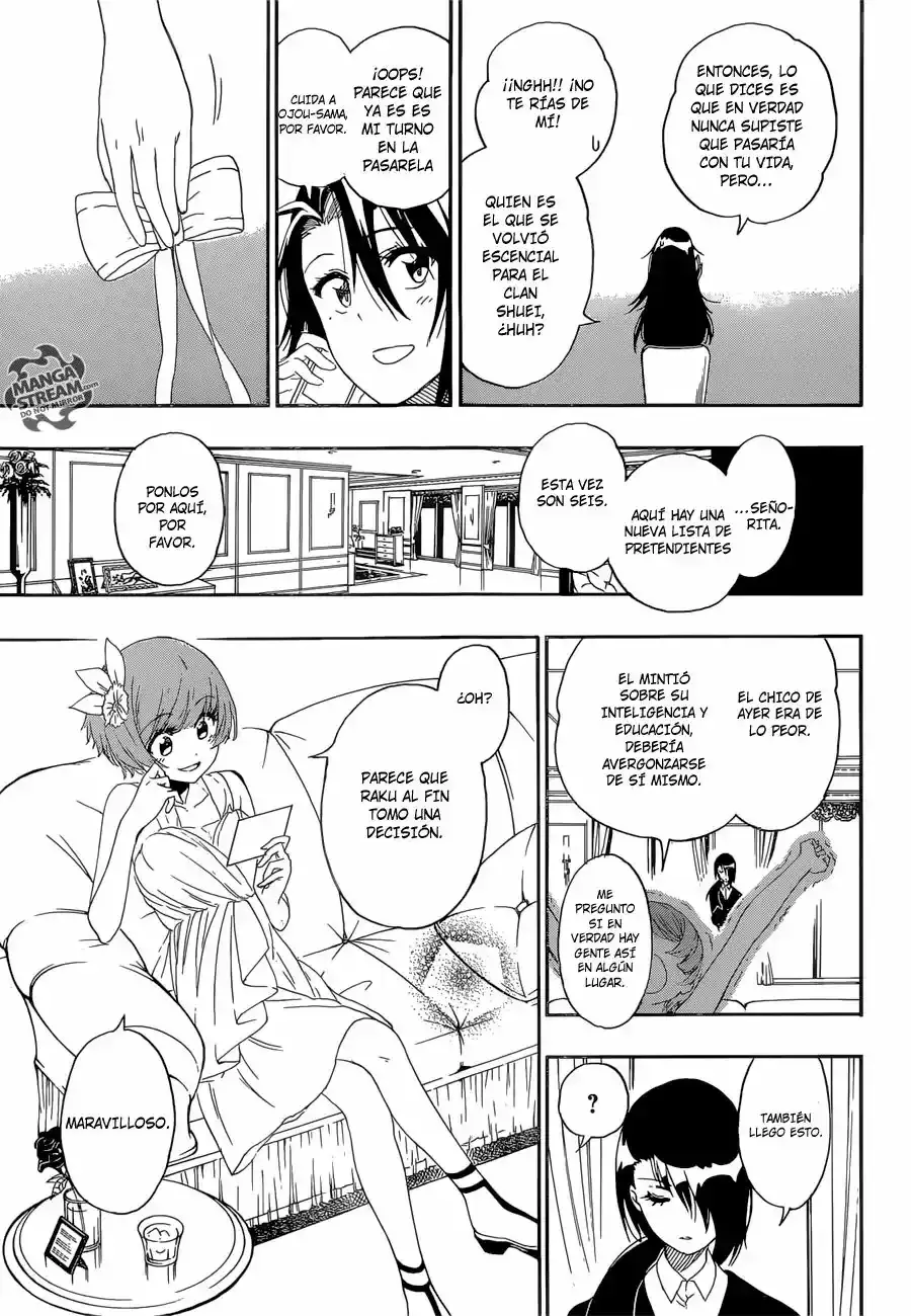 Nisekoi capítulo 229, página 15