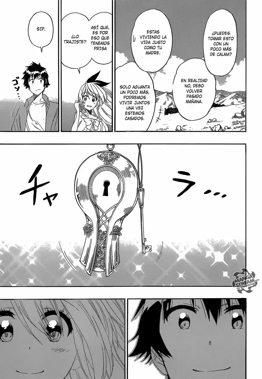 Nisekoi capítulo 229, página 21
