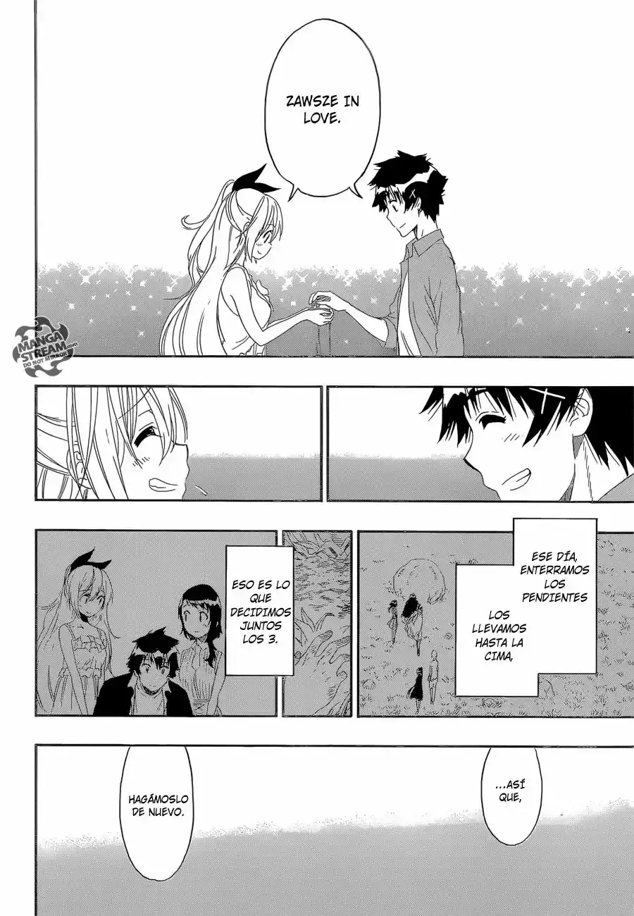 Nisekoi capítulo 229, página 22