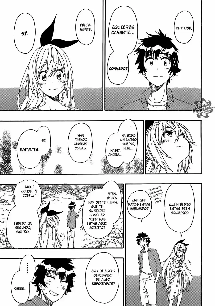 Nisekoi capítulo 229, página 23