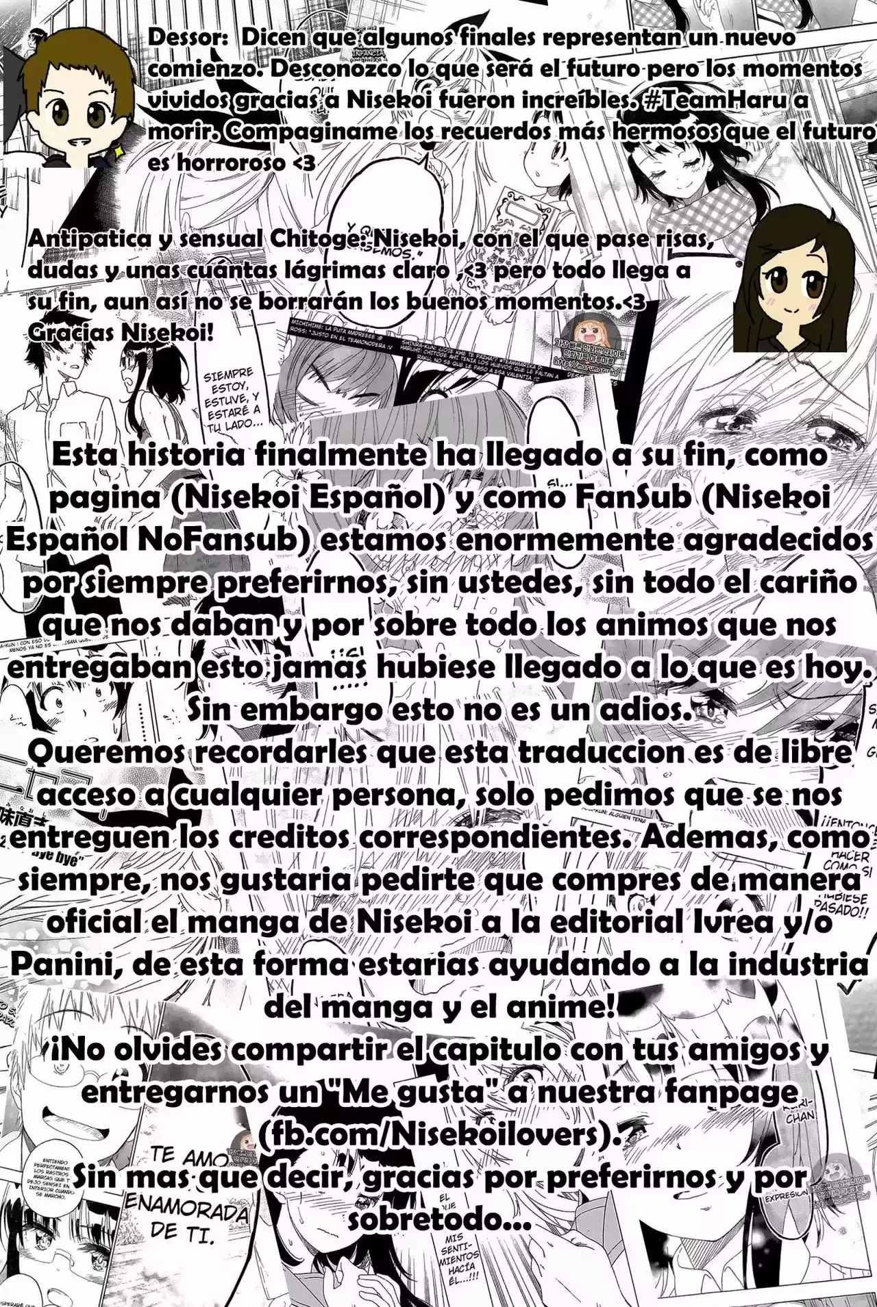 Nisekoi capítulo 229, página 28