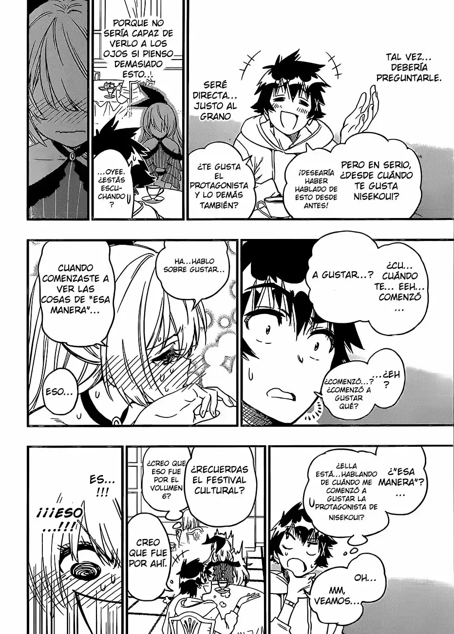Nisekoi capítulo 230, página 16