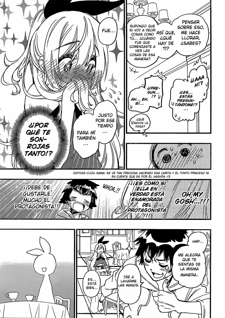 Nisekoi capítulo 230, página 17