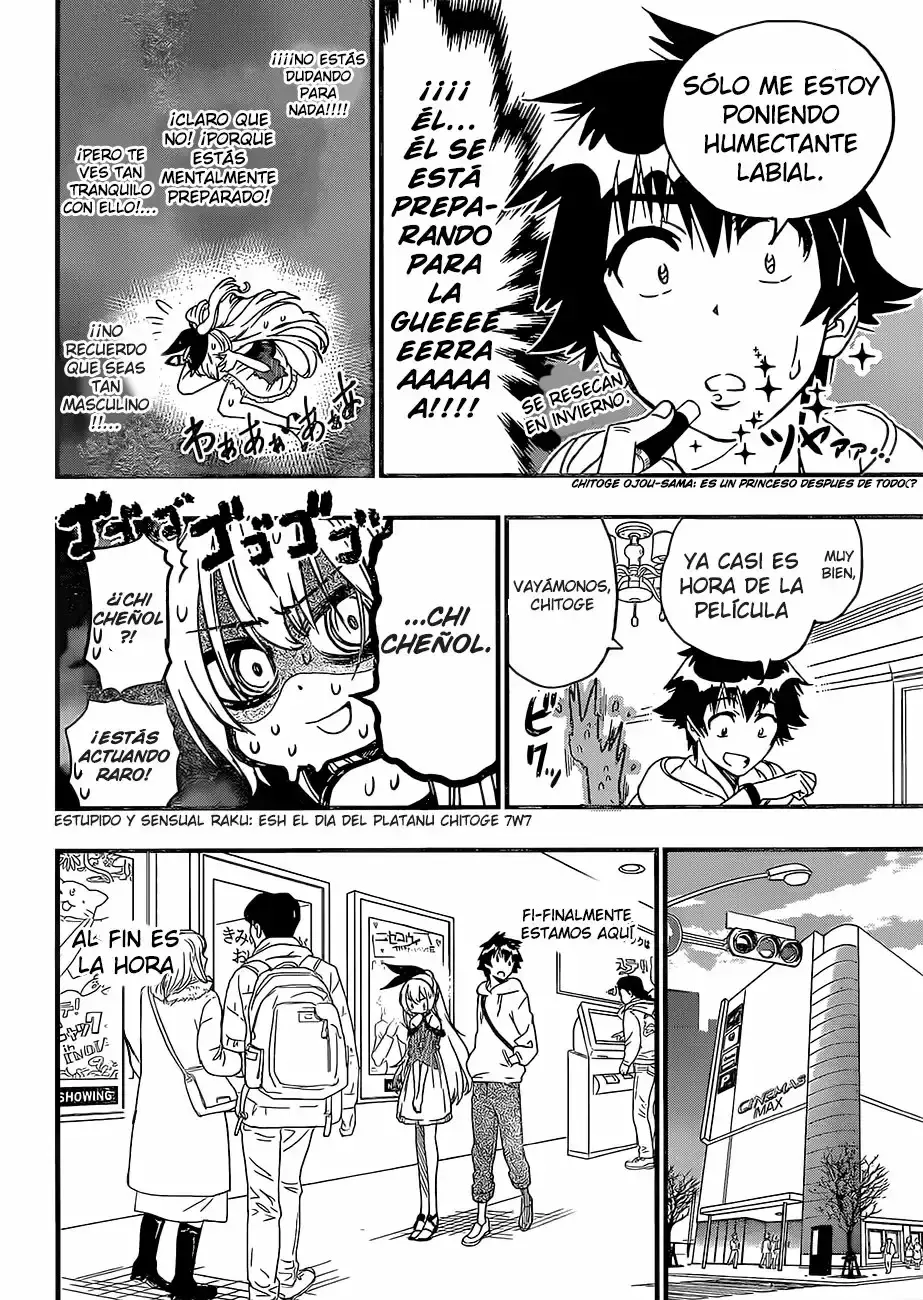 Nisekoi capítulo 230, página 20
