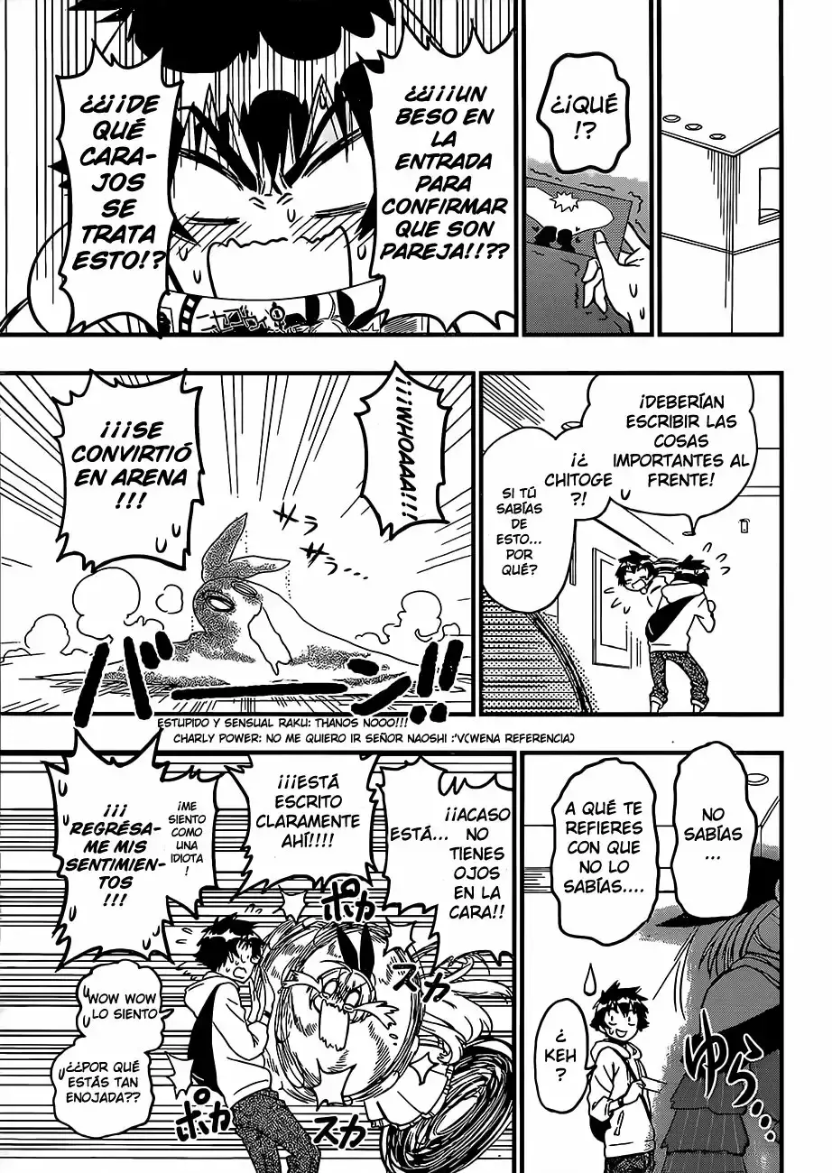 Nisekoi capítulo 230, página 23