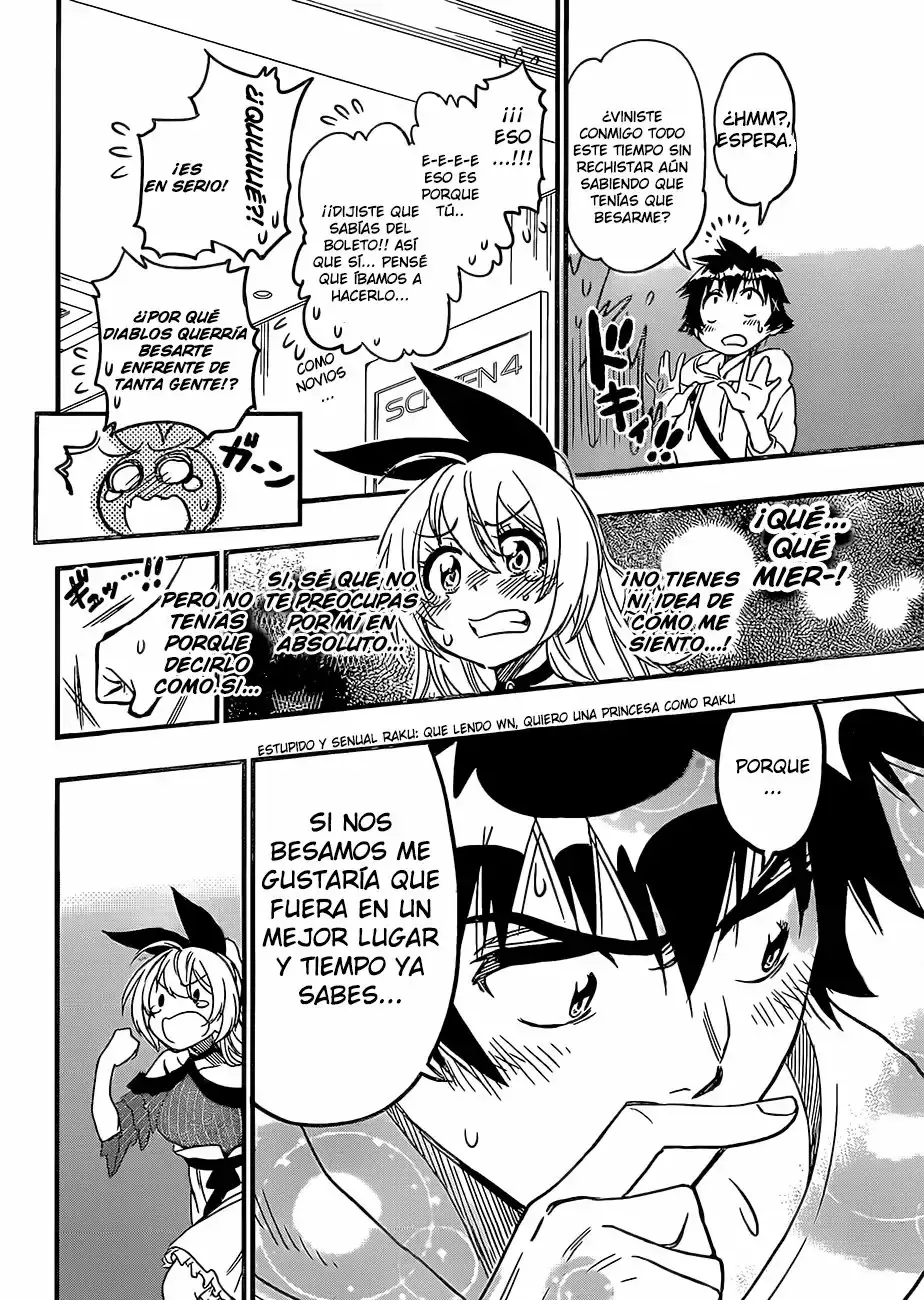 Nisekoi capítulo 230, página 24