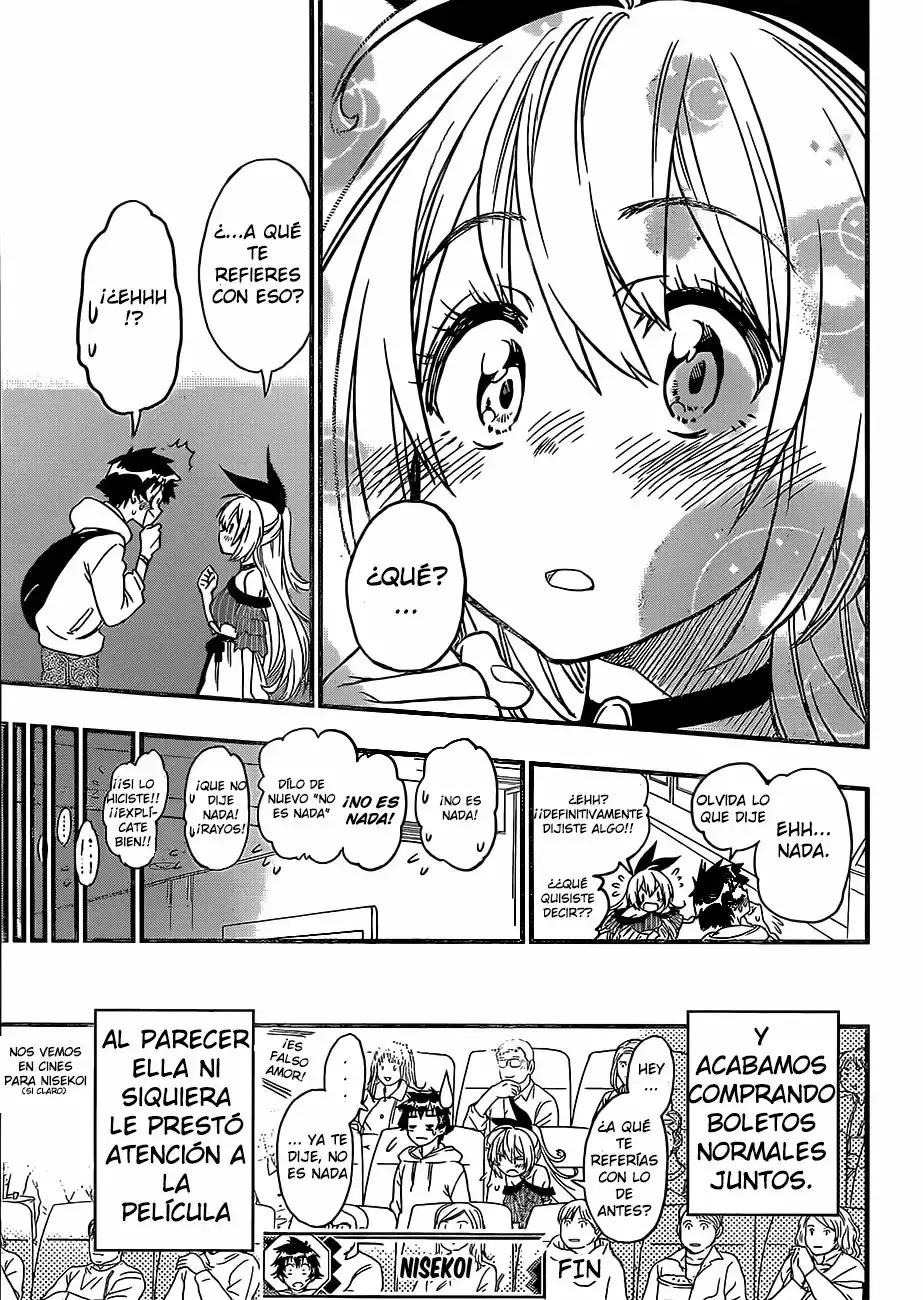 Nisekoi capítulo 230, página 25