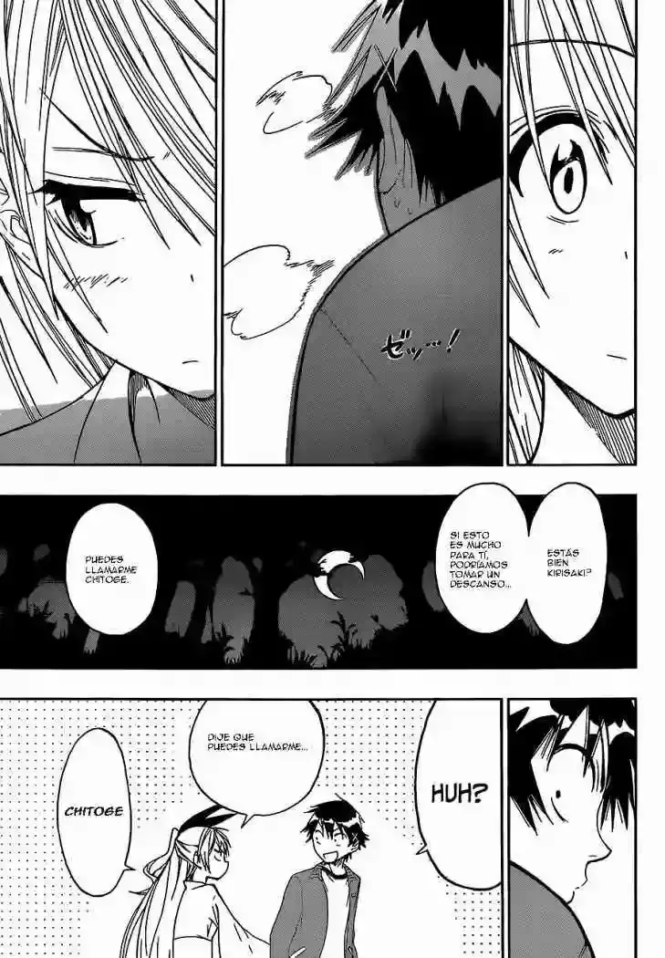 Nisekoi capítulo 25, página 14