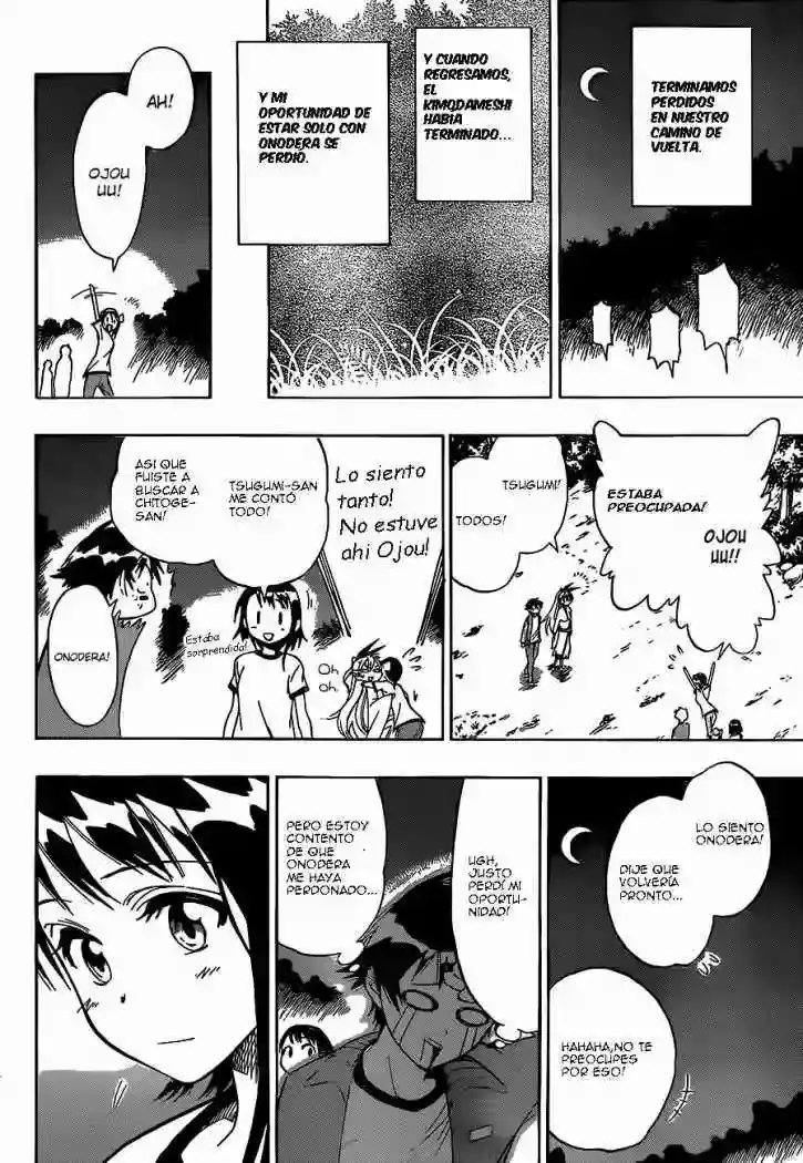 Nisekoi capítulo 25, página 18