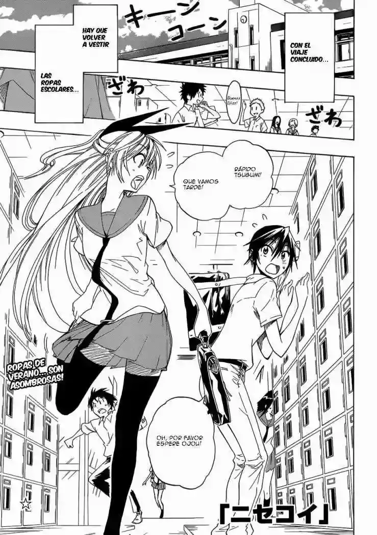Nisekoi capítulo 26, página 2
