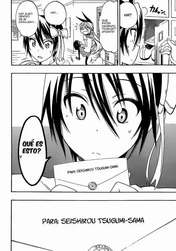 Nisekoi capítulo 26, página 3