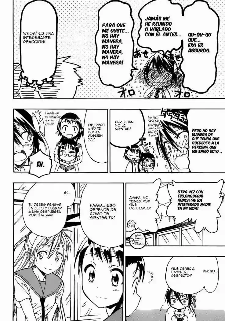 Nisekoi capítulo 26, página 7