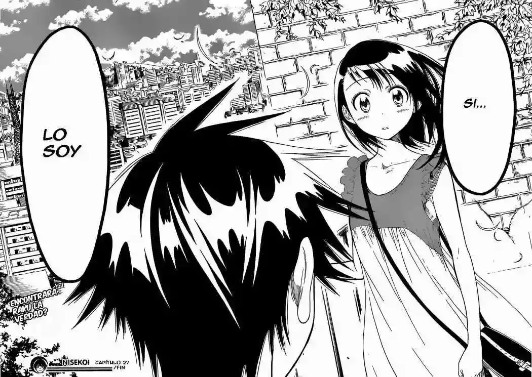 Nisekoi capítulo 27, página 19