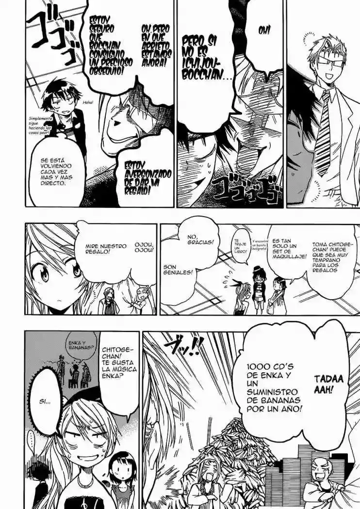 Nisekoi capítulo 28, página 13