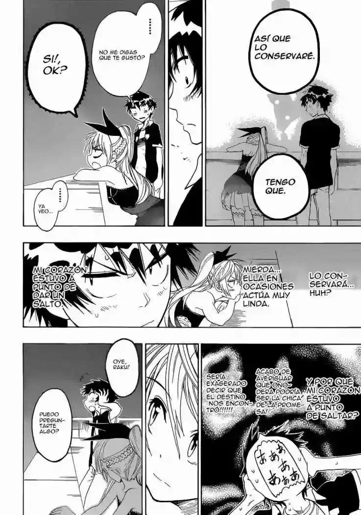 Nisekoi capítulo 28, página 17