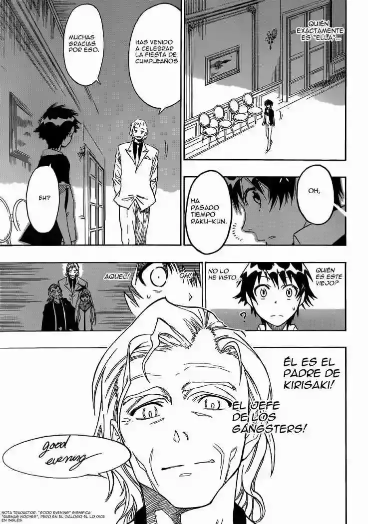 Nisekoi capítulo 29, página 17
