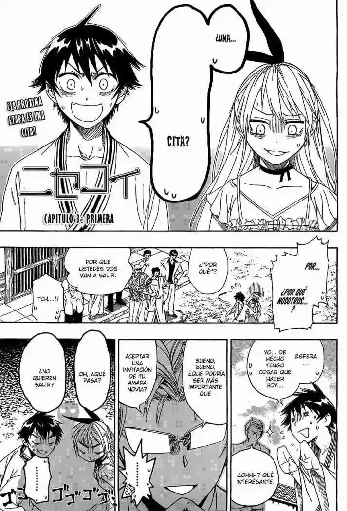 Nisekoi capítulo 3, página 2