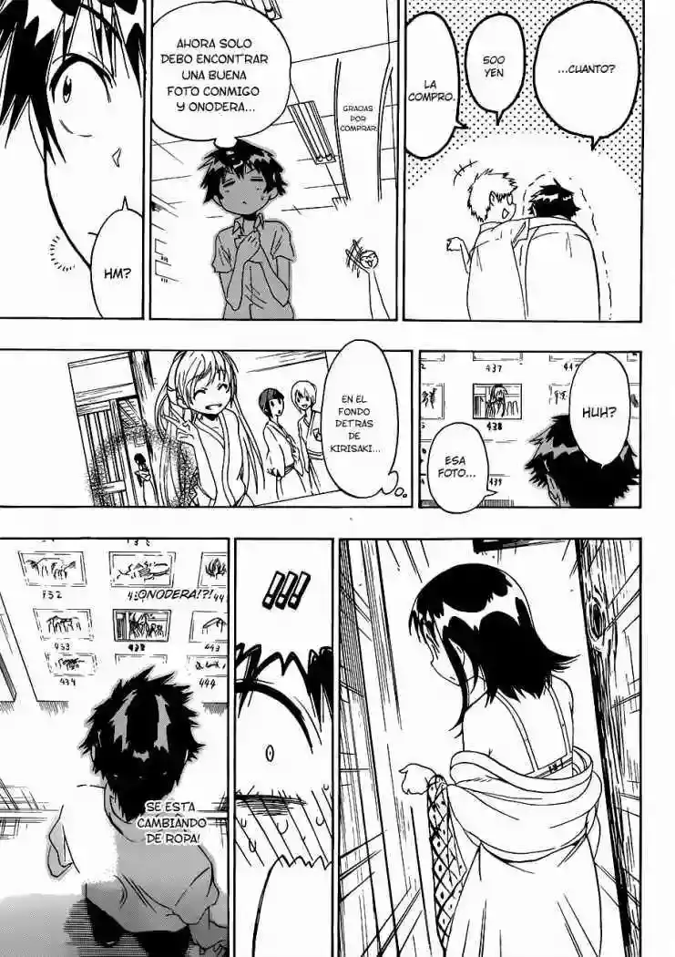 Nisekoi capítulo 30, página 17