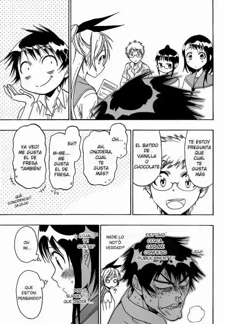 Nisekoi capítulo 31, página 15