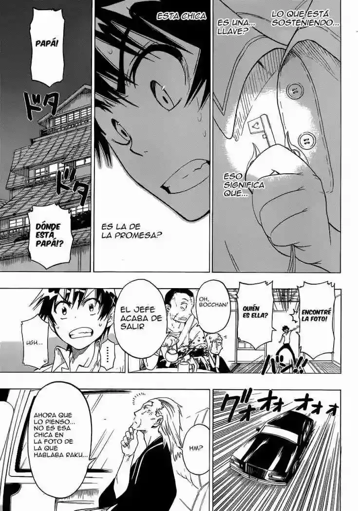Nisekoi capítulo 32, página 4
