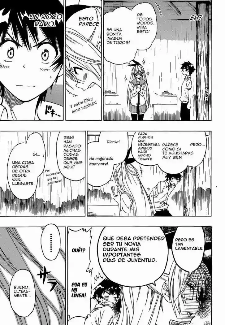 Nisekoi capítulo 32, página 14