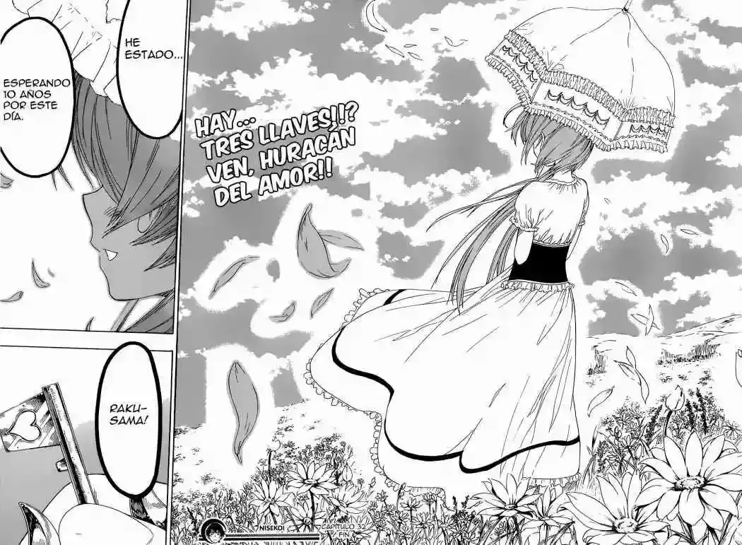 Nisekoi capítulo 32, página 19
