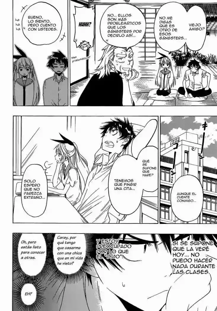 Nisekoi capítulo 33, página 3