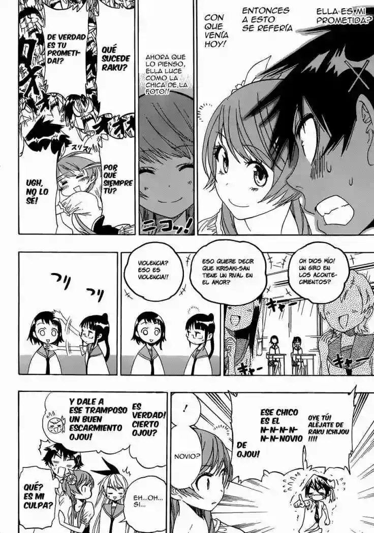 Nisekoi capítulo 33, página 9