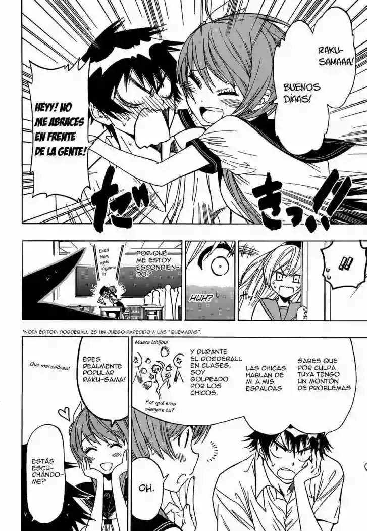 Nisekoi capítulo 34, página 3