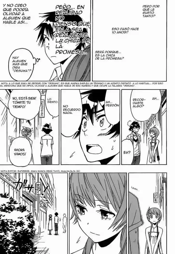Nisekoi capítulo 34, página 8