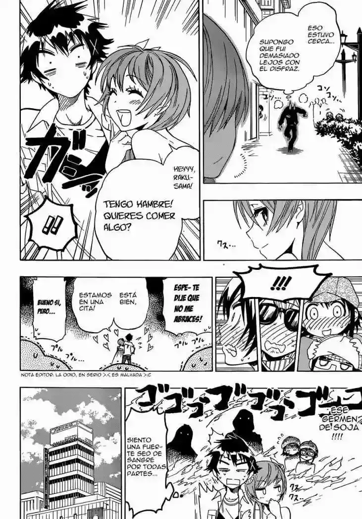 Nisekoi capítulo 34, página 13