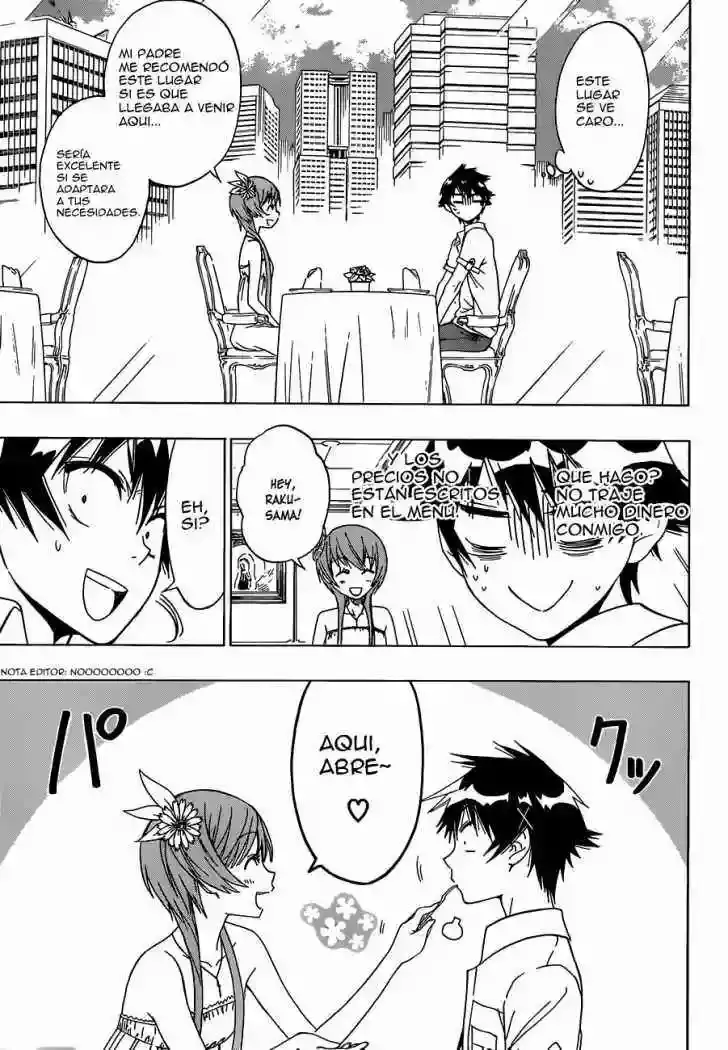 Nisekoi capítulo 34, página 14