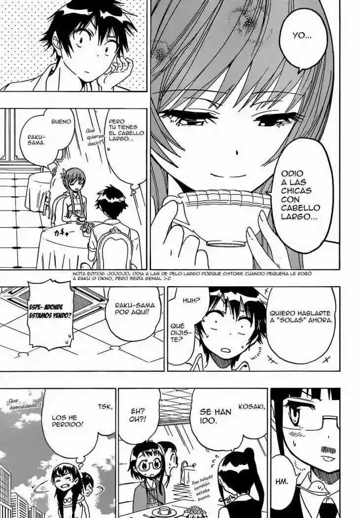 Nisekoi capítulo 34, página 16