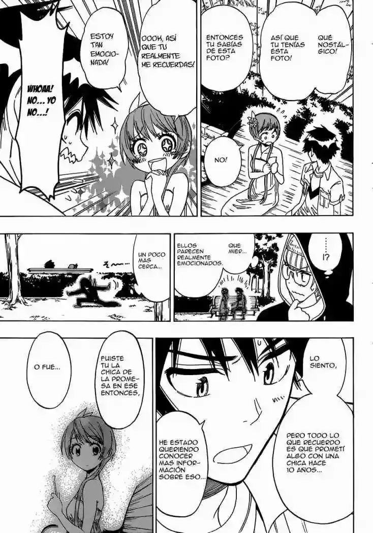Nisekoi capítulo 34, página 18
