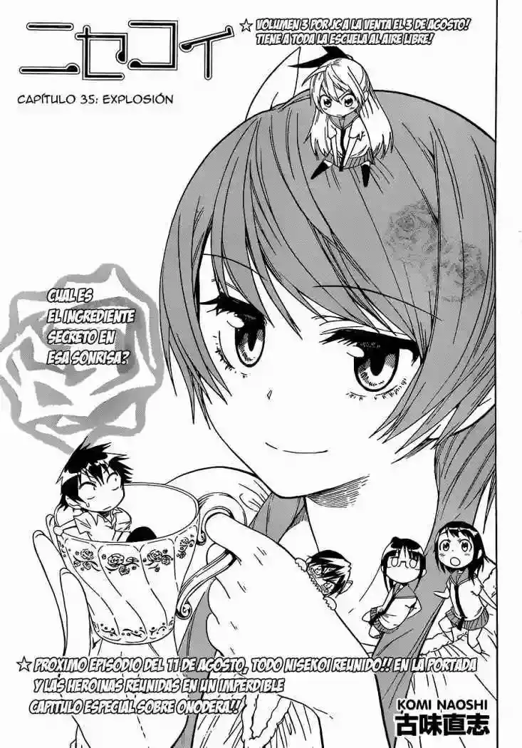 Nisekoi capítulo 35, página 2